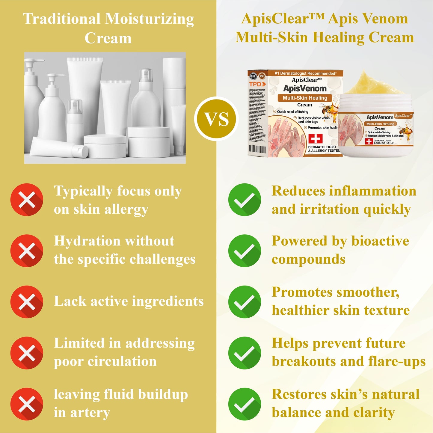 ApisClear™ Apis Venom Multi-Skin Healing Cream