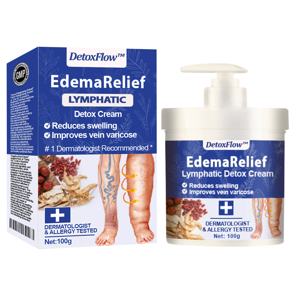 DetoxFlow™ EdemaRelief Lymphatic Detox Cream