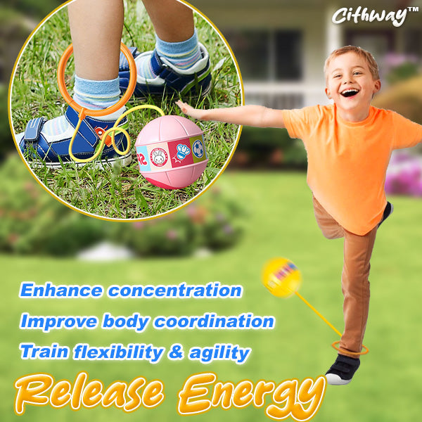 Cithway™ Luminous Kid One-legged Swinging Ball